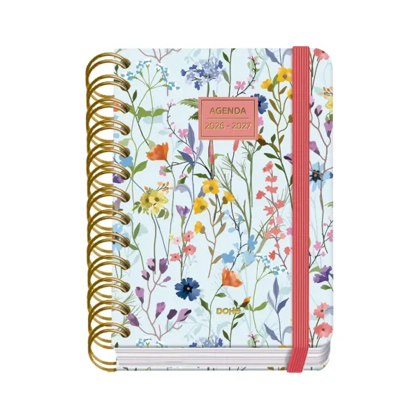Dohe Agenda Escolar Premium Eden A6 26/27 Día Página Espiral Doble 12x17x3cm