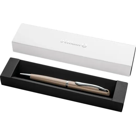 Pelikan Bolígrafo Jazz Noble Elegance Tinta Azul Color Pardo Estuche De Regalo
