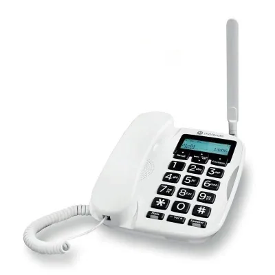 Motorola FW500 Teléfono Fijo 4G con Batería de Emergencia