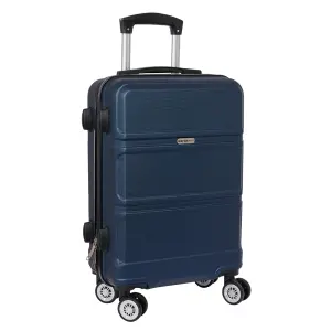 Safta Maleta Trolley de Cabina 20” ABS y PC Azul Marino 40.1L 345x200x550mm