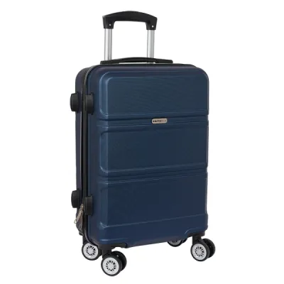 Safta Maleta Trolley de Cabina 20” ABS y PC Azul Marino 40.1L 345x200x550mm