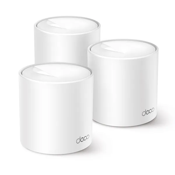 Tp-Link Deco X10 Sistema Wifi Mesh Ai De 3 Unidades Wifi 6 Ax1500 Dual Band - Velocidad Hasta 1500Mbps - 2 Puertos Rj-45