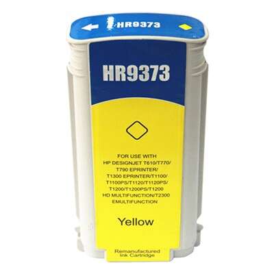 Generico Hp 72 Amarillo Cartucho De Tinta - Reemplaza C9373A