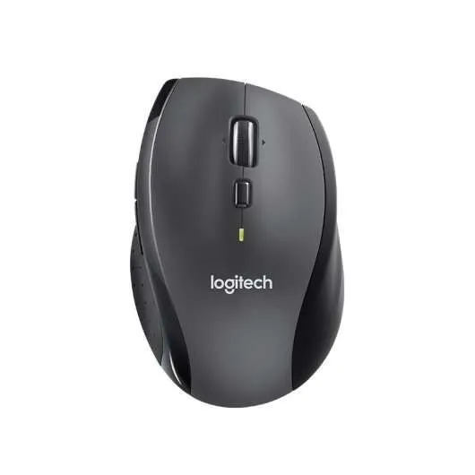 Logitech M705 Marathon Raton Laser Inalambrico 1000Dpi - 7 Botones - Uso Diestro - Color Gris