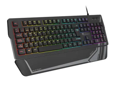 Genesis Rhod 350 RGB Teclado Gaming USB QWERTY Español Negro