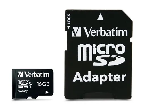 Verbatim Tarjeta Micro Sdhc 16Gb Clase 10 C/Adaptador