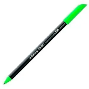 Edding Rotulador 1200 Punta Fina Verde Neón