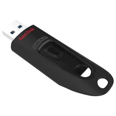 SanDisk Cruzer Ultra 256GB USB 3.0 - Hasta 100MB/s - Color Negro