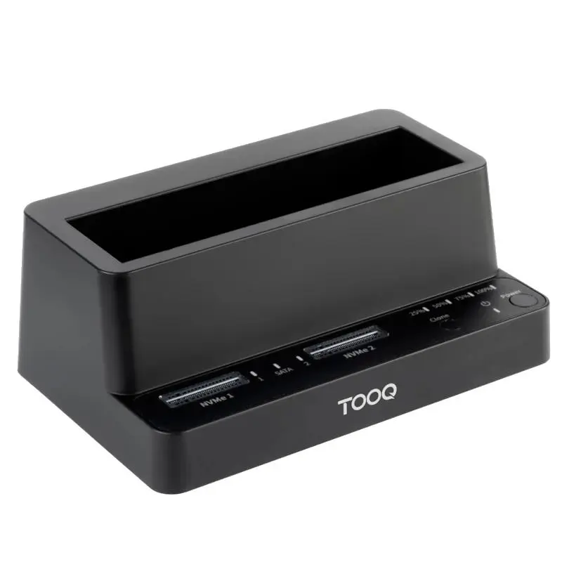 TooQ DockStation 2xSSD M.2 NVMe + SATA 2.5/3.5 Clone