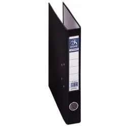 DOHE ARCHIVADOR PALANCA ARCHICOLOR A4 LOMO ESTRECHO RADO CARTÓN FORRADO PP NEGRO