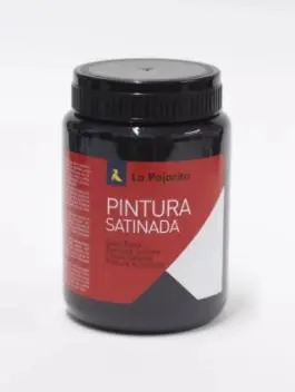 La Pajarita Témpera Escolar Satinada Negra 35ml L-22