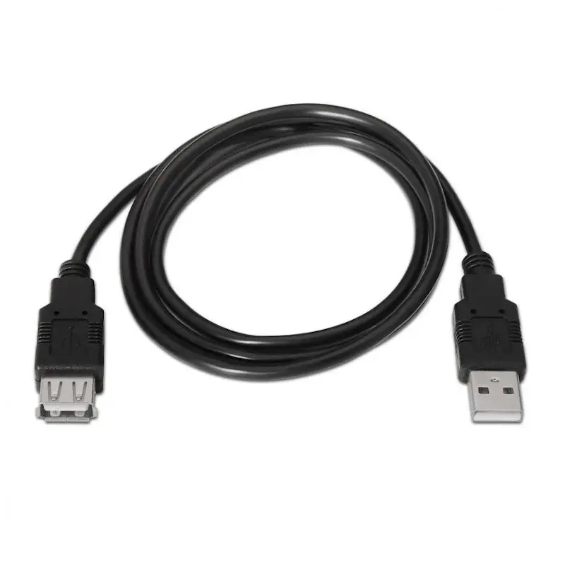 Aisens Cable Extensión USB 2.0 Tipo A Macho a Hembra 3.0m Negro