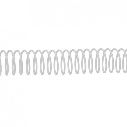 Fellowes Espiral Metálica Paso 5:1 46Mm A4 Blanco Pack 25 Ud