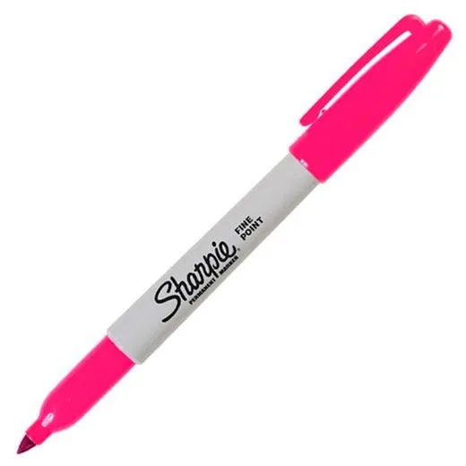 Sharpie Marcador Permanente Punta Fina Magenta