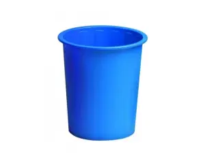 Faibo Papelera Plástica Cerrada 14L 310x280mm Serie 305 Azul