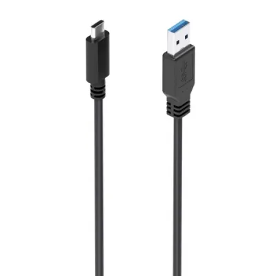 Aisens Cable USB 3.1 Gen2 10Gbps USB-C a USB-A Carga 3A Compatible Thunderbolt 3 Negro