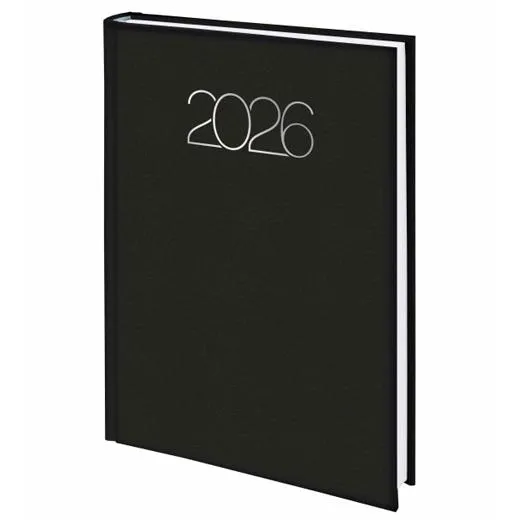 Deusto Dietario-D07 Base 58-Premium 14.5X20.5Cm Dp 618-Negro 2026
