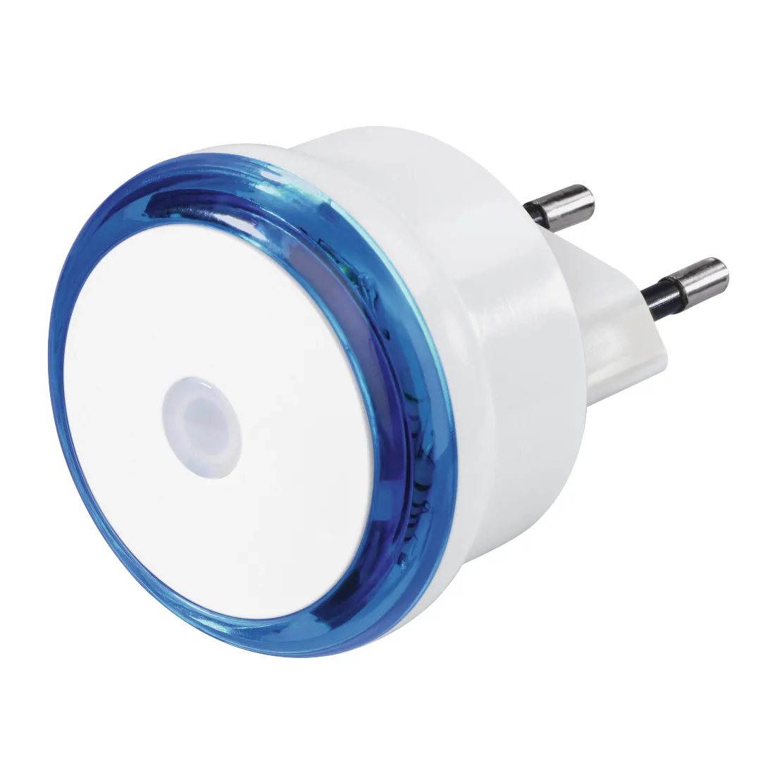 Hama Basic Luz LED Nocturna con Enchufe - IP20 - Sensor de Luz - 5x5x7cm - Color Blanco