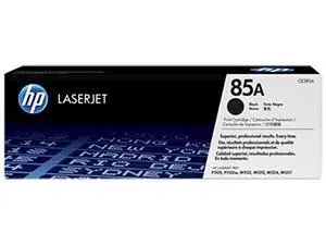 HP Tóner Láser Negro Nº 85A Compatible con P1100, P1102, P1002, P1132, M1210