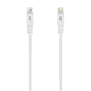 AISENS Cable de Red RJ45 LSZH Cat.6A 500 MHz UTP AWG24 Blanco 1.5M