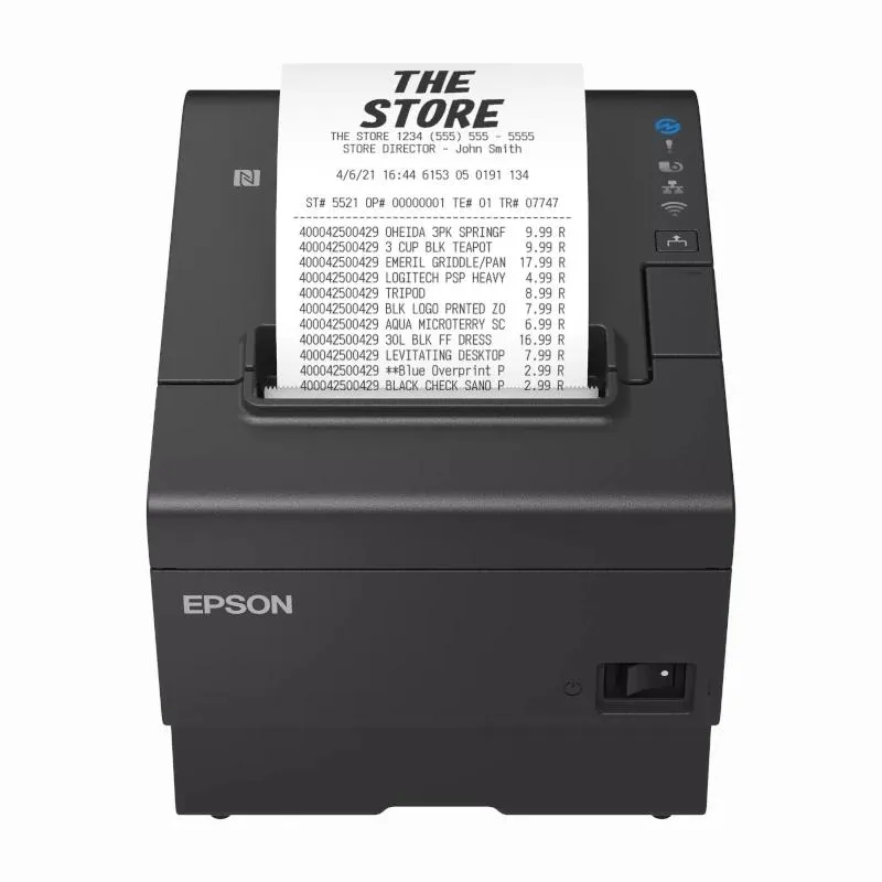 Epson Impresora Tickets Tm-T88Vii Usb+Rs232+Ethern