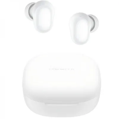 Xiaomi Redmi Buds 6 Play - Auriculares Bluetooth 5.4, IPX4, 7.5h Autonomía, Control Táctil, Blanco