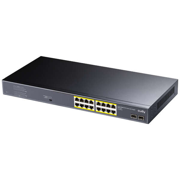 Cudy Gs1020Ps2 Switch Gigabit Ethernet Poe Negro - Alta Eficiencia
