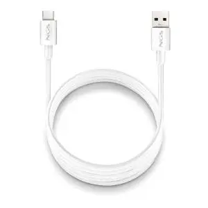 NGS Cable USB-A a USB-C 1M 15W USB 2.0 Negro