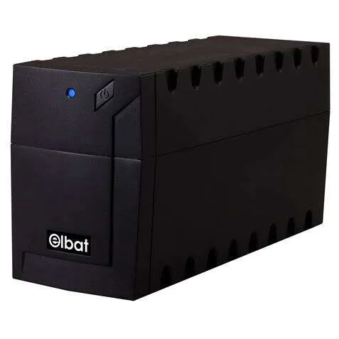 Elbat Delta Sai 700Va Usb - 3X Shuckos - Estabilizador Avr - Funcion De Arranque En Frio