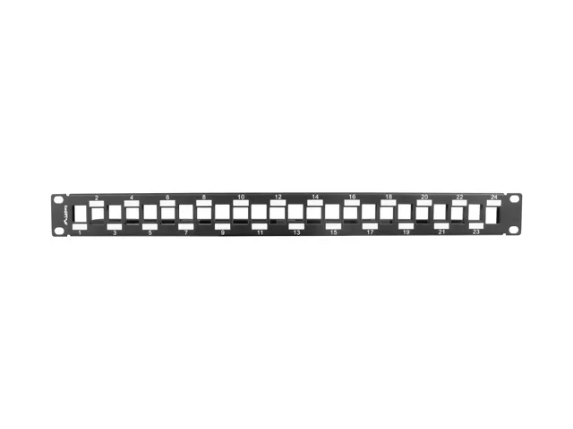 Lanberg PPKS-1224-B Panel De Parcheo 1U