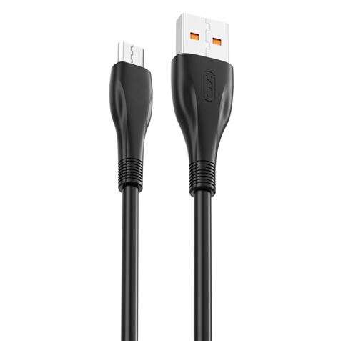 Xo Cable Nb185 Carga Rapida Usb - Micro Usb - 6A - 1M - Color Negro