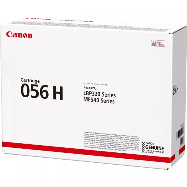 Canon 056H Negro Cartucho De Toner Original - 3008C002