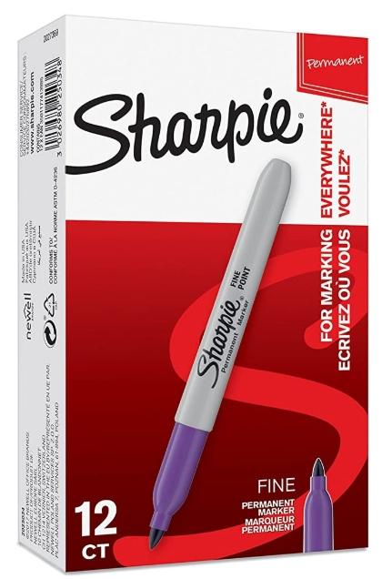 Sharpie Rotulador Permanente Fine Morado