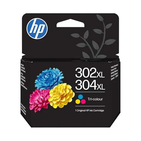 HP Cartucho de Tinta Color Original 302XL/304XL - B7RT8AE/F6U67AE/N9K07AE