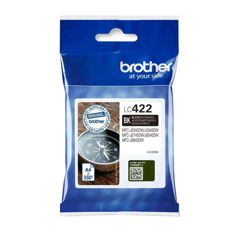 Brother Tinta Negra para Impresoras MFC-J5340DW/J6540DW/J5740DW/J6940DW