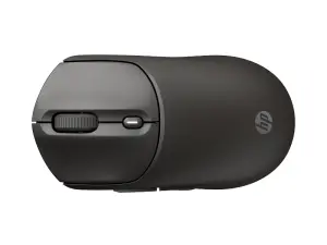 HP 405 Quiet Raton Inalambrico Silencioso - Sensor Multi‑Superficie 6000 DPI - 5 Botones - 2.4GHz  y Bluetooth - Color Negro