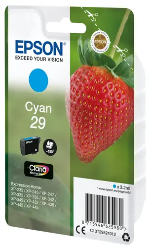 Epson T2982 Cartucho de Tinta Original Cyan
