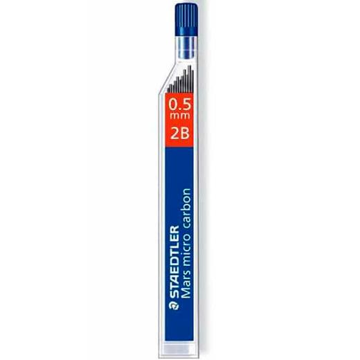 Staedtler Minas Mars Micro Carbon 250 0,5Mm 2B Estuche 12U