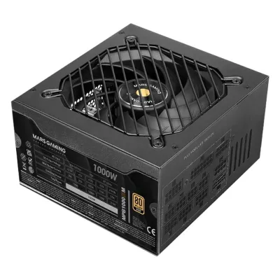 Mars Gaming Fuente Alimen.1000W Atx3.1 Fullmod Psu