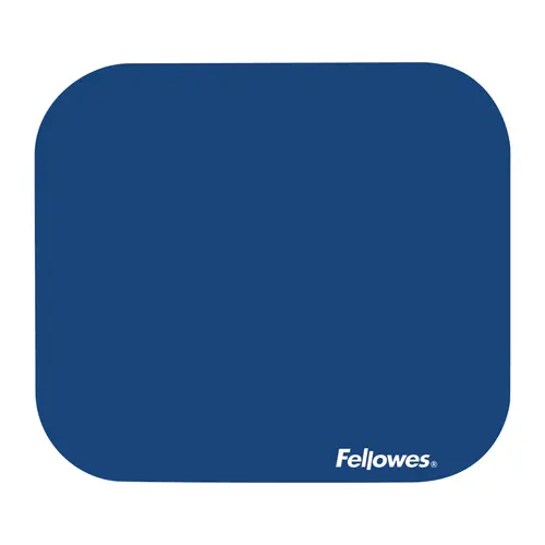 Fellowes Alfombrilla Premium Antideslizante de Goma, Superficie de Poliéster, 23.2x19.9cm, Azul