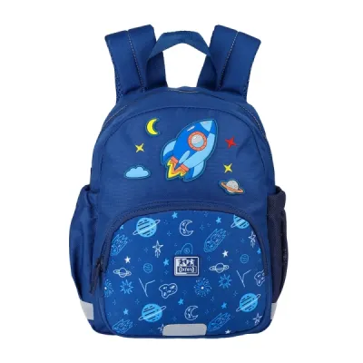 Oxford Mochila Infantil 8.5L Azul con 2 Bolsillos Laterales y Espalda Acolchada