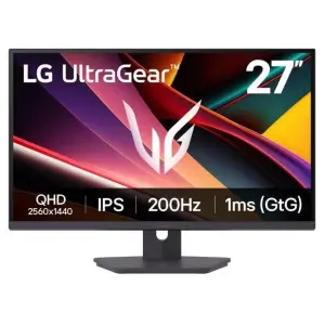 LG UltraGear 27" IPS QHD Monitor 200Hz HDR400 FreeSync Premium 1ms Ajustable VESA