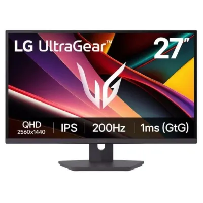 LG UltraGear 27" IPS QHD Monitor 200Hz HDR400 FreeSync Premium 1ms Ajustable VESA