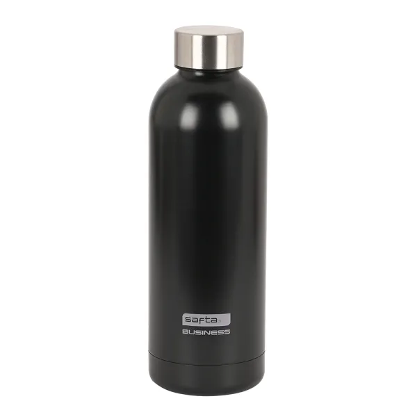 Safta Botella Termo 500ml Acero Inoxidable Color Negro