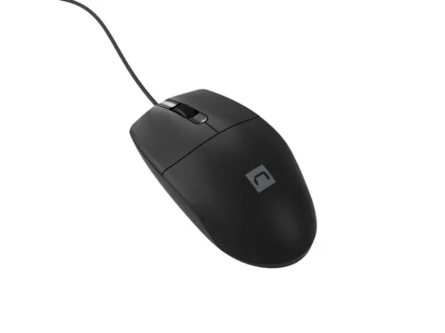 NATEC Ruff Plus Ratón Óptico USB Tipo A 1200 DPI para Oficina Mano Derecha