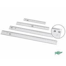 Faibo Regla Escolar 20Cm Transparente