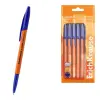 ErichKrause Slender Stick Naranja Pack de 8 Bolígrafos Punta de Aguja 0.7mm