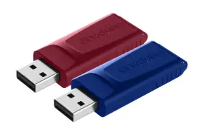 Verbatim Pendrive Slider 32GB USB 2.0 Multipack 2 Unidades