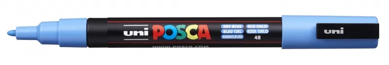 Posca Marcador PC-3M Punta Cónica 0,9 - 1,3 mm Azul Cielo