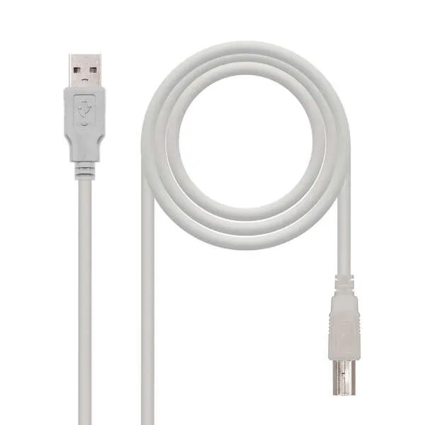 Nanocable Cable De Impresora Usb-A 2.0 Macho A Usb-B Macho 1M